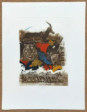 Simon Koene - African Dream II, ets kopen? Bied vanaf 75!