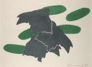 Tine van de Weyer - Pastelkrijt, Zonder titel - Ingelijst kopen? Bied vanaf 1!