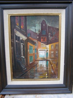 Jan Hermanus Melcher Tilmes - Stadsgezicht Amsterdam kopen? Bied vanaf 50!