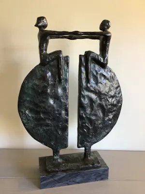 Corry Ammerlaan - “ Nieuw Perspectief “ XXL - zeldzaam kopen? Bied vanaf 1250!