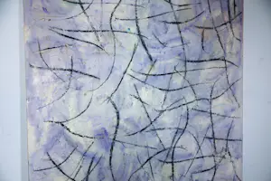 Angelos Tassopoulos - Olieverf op doek, Abstracte compositie - Zeer groot kopen? Bied vanaf 600!