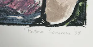 Petra Lommen - Zeefdruk, Zonder titel kopen? Bied vanaf 1!