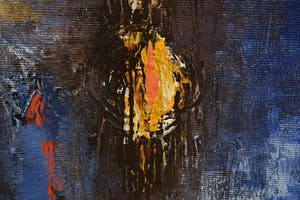 Niet of onleesbaar gesigneerd - Metro - Abstract Blue kopen? Bied vanaf 1!