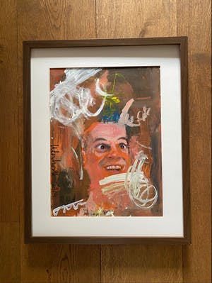 Peter Klashorst - Zelfportret kopen? Bied vanaf 90!