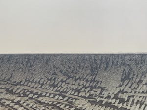 Willem de Vries - Houtsnede - 'Panorama VI' - 1986 kopen? Bied vanaf 50!