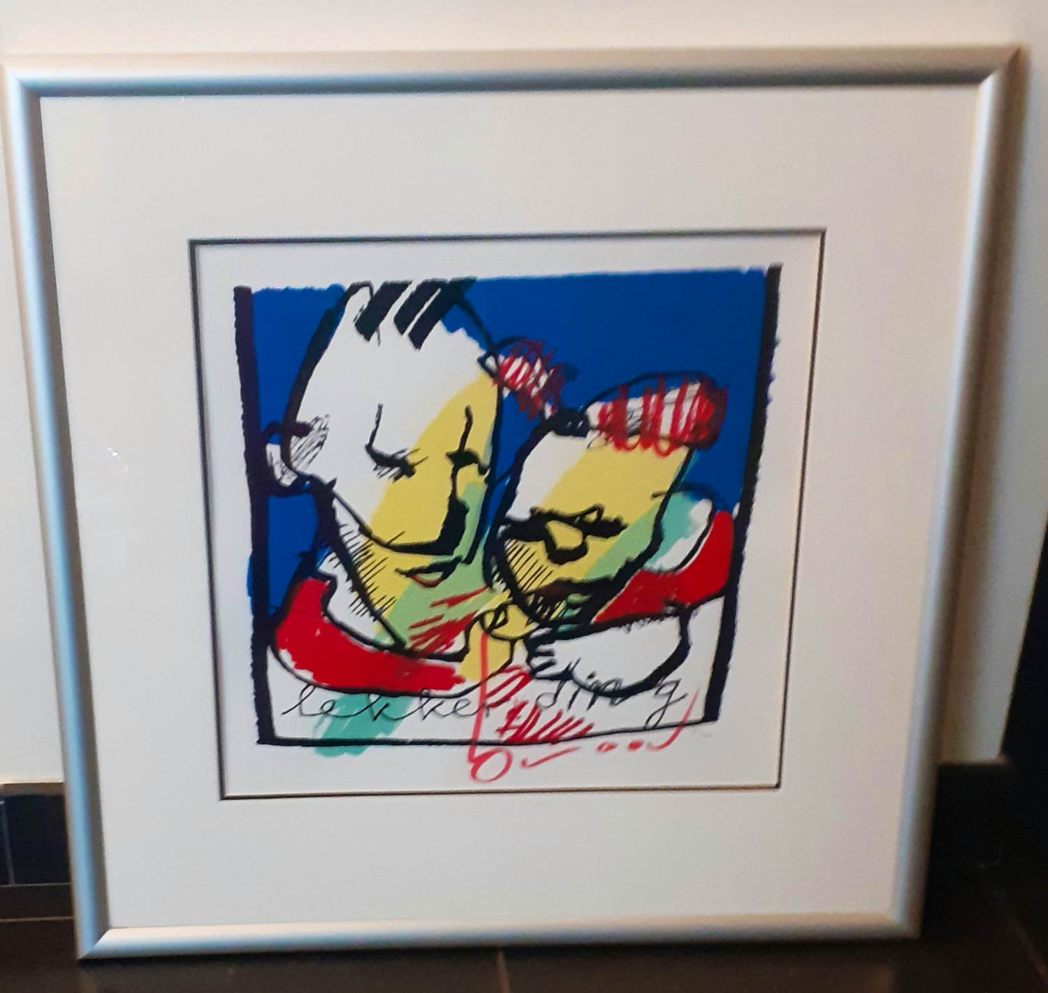 Buy Herman Brood - 'Lekker Ding' (mooi gelijst)? Bid from 395!
