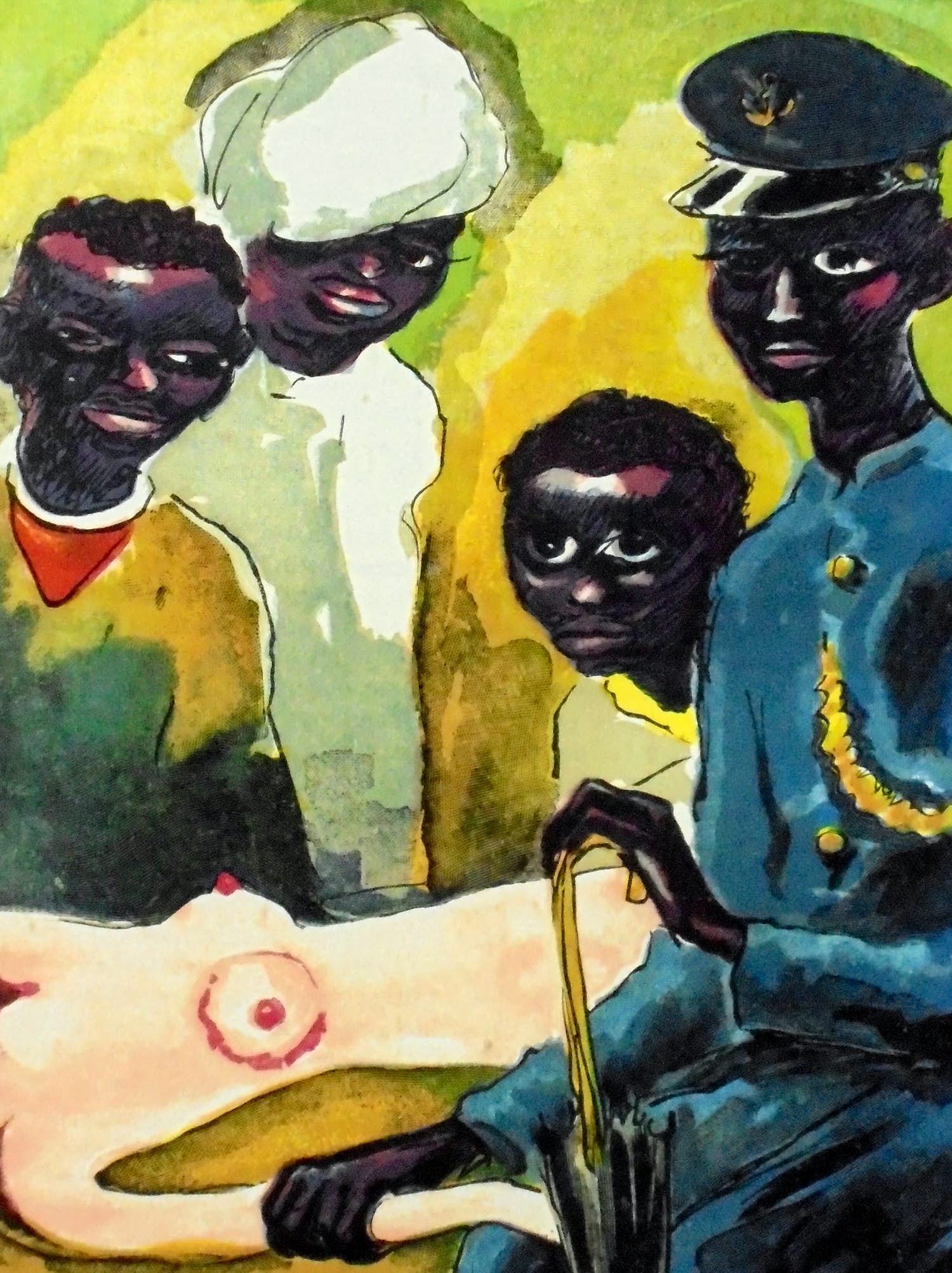 Kees van Dongen - Houtgravure 1955 - “ Amina et les esclaves " - inc. pptout - ready to frame kopen? Bied vanaf 55!