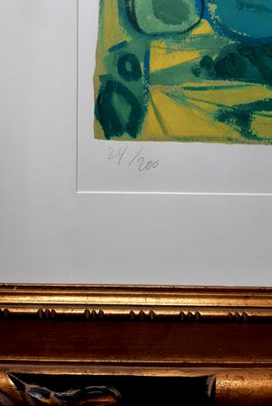 Corneille - Laatste keer: Fenomenaal ingelijst portret uit 1997 - "Liesje" (zeer groot) kopen? Bied vanaf 325!