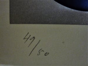 Rob Schotman - Intrigerend jaren 60 PoP Art Litho - variaties op een cirkel - gesigneerd kopen? Bied vanaf 10!