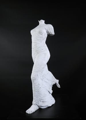 Eva Steiner - Groot gewit bronzen beeld, Facile kopen? Bied vanaf 1500!