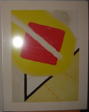 Roger Raveel - 'De schilderijenoptocht van 1978 te Machelen aan de Leie (magnifiek gelijst) kopen? Bied vanaf 1075!