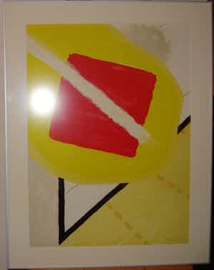 Roger Raveel - 'De schilderijenoptocht van 1978 te Machelen aan de Leie (magnifiek gelijst) verkocht voor € 1075!