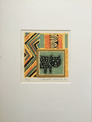 Milou Honig - set van 2 zeefdrukken | kleine oplage (7/10) - ingelijst kopen? Bied vanaf 49!