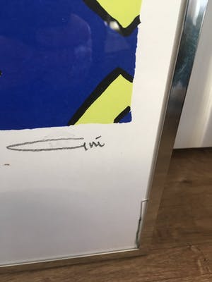 Wim Heesakkers - Kleurenlitho ‘ Upside Down ‘ kaufen? Bieten Sie von 50!