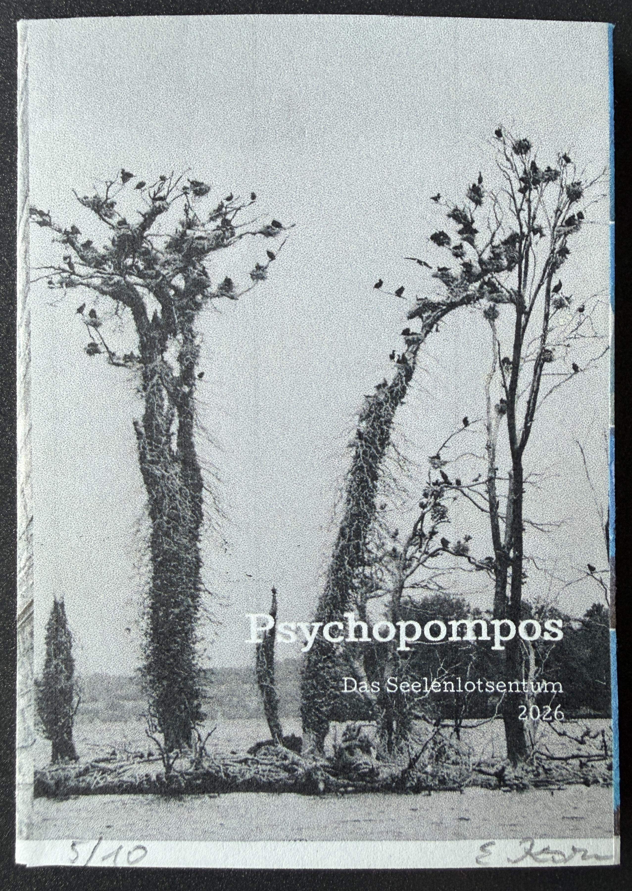 Diverse kunstenaars - artzine Expl. 5/10 signiert E.Korn "Psychopompos - Das Seelen-Lotsentum 2026" kaufen? Bieten Sie von 20!