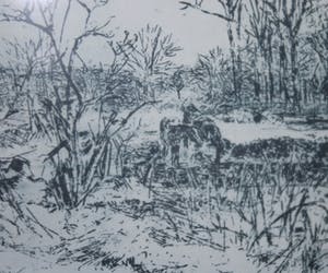 Herman van Tongeren - ets - landschap kopen? Bied vanaf 15!