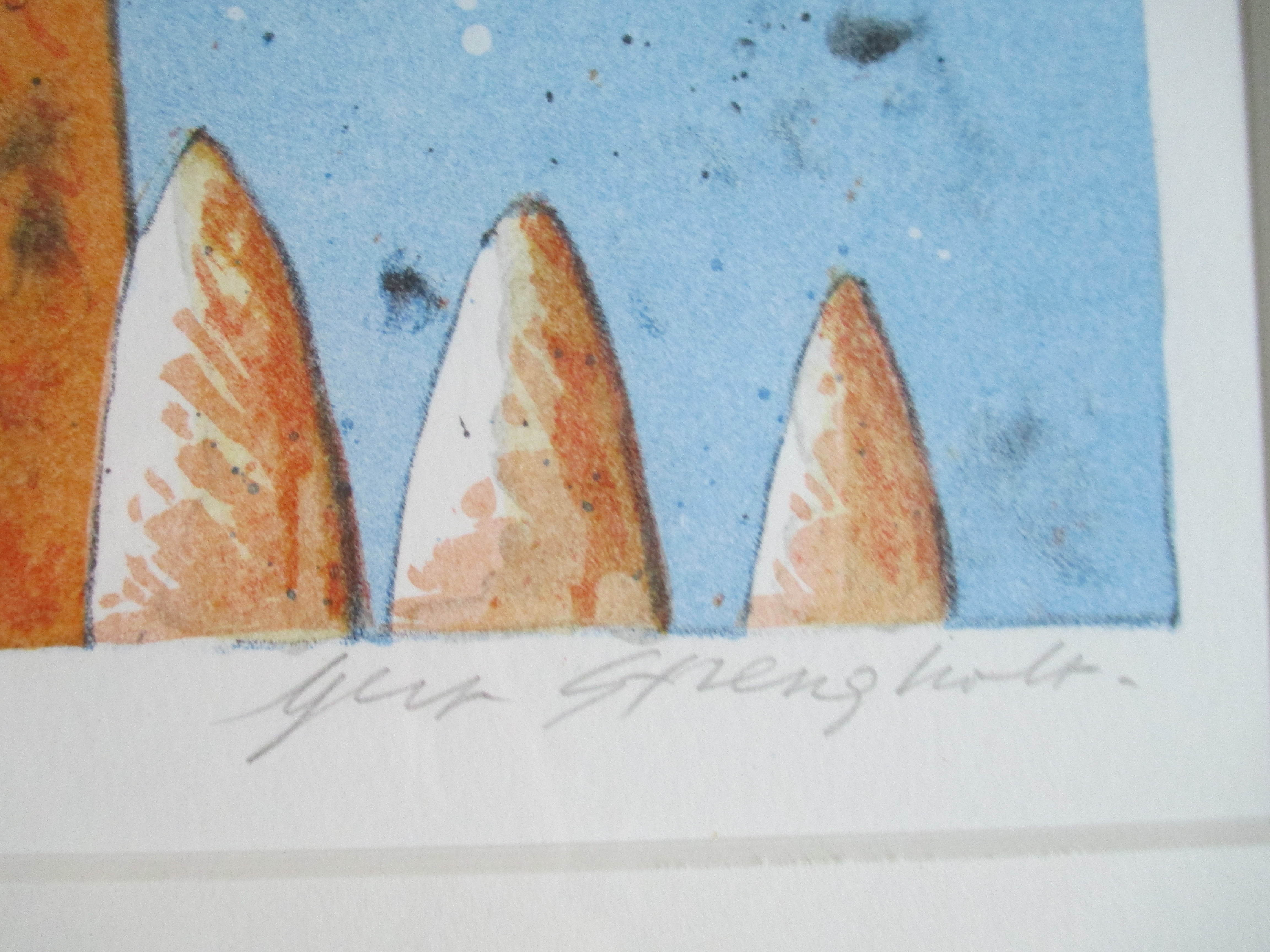 Gert Strengholt - Ingelijste Litho 'Round Trip" Barth lijst kopen? Bied vanaf 55!