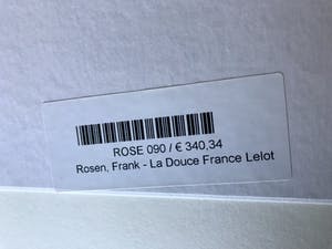 Frank Rosen - La Douce France “Mosset” kopen? Bied vanaf 10!