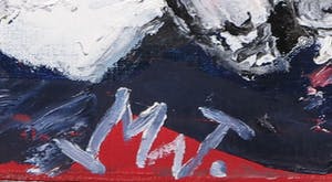 Martin van Wordragen - Olieverf op doek, Tandenstoker - Ingelijst kopen? Bied vanaf 200!