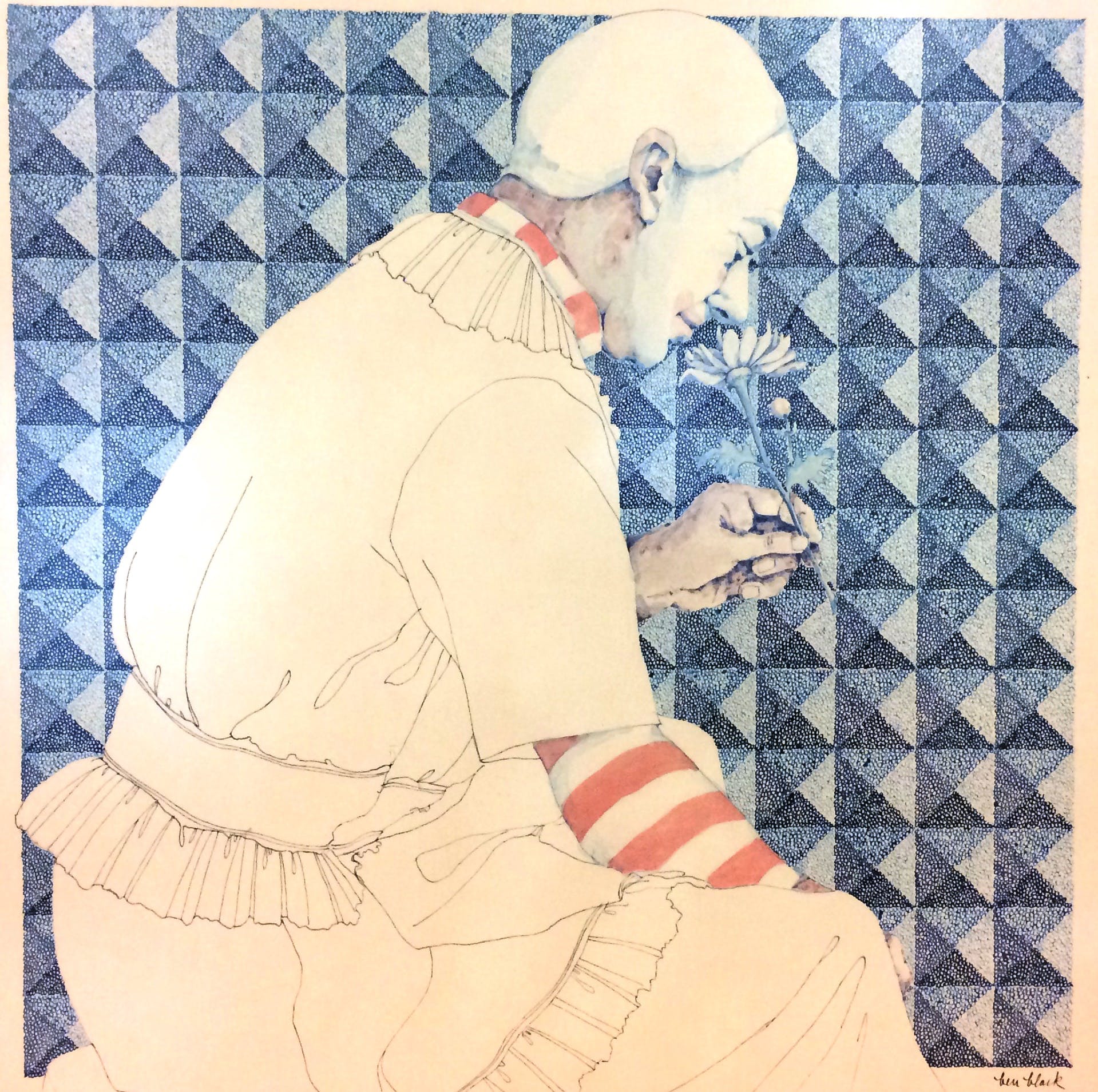 Ben Black - 3 Litho's met thema "Clown" kopen? Bied vanaf 1!