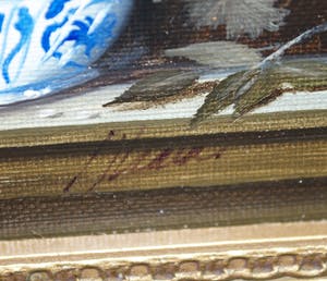 Niet of onleesbaar gesigneerd - stilleven - olieverf kopen? Bied vanaf 10!