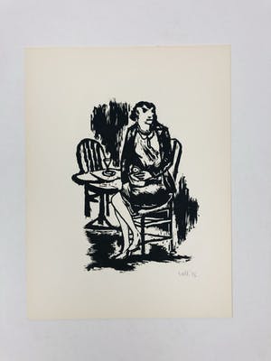 Theo van der Horst - Complete map met 5 houtsneden handgedrukt door de kunstenaar kopen? Bied vanaf 175!