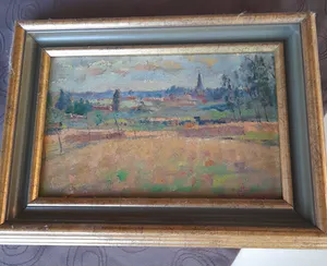 Niet of onleesbaar gesigneerd - Platteland op zonnige dag kopen? Bied vanaf 1!