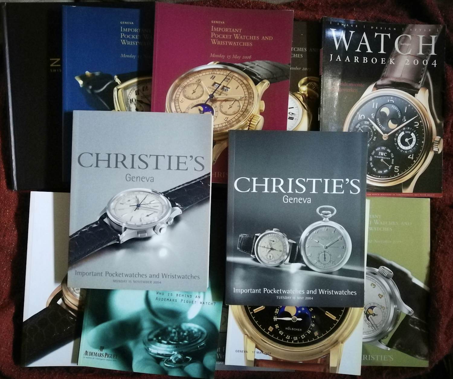 Buy Diverse auteurs - 13 catalogi over horloges? Bid from 20!