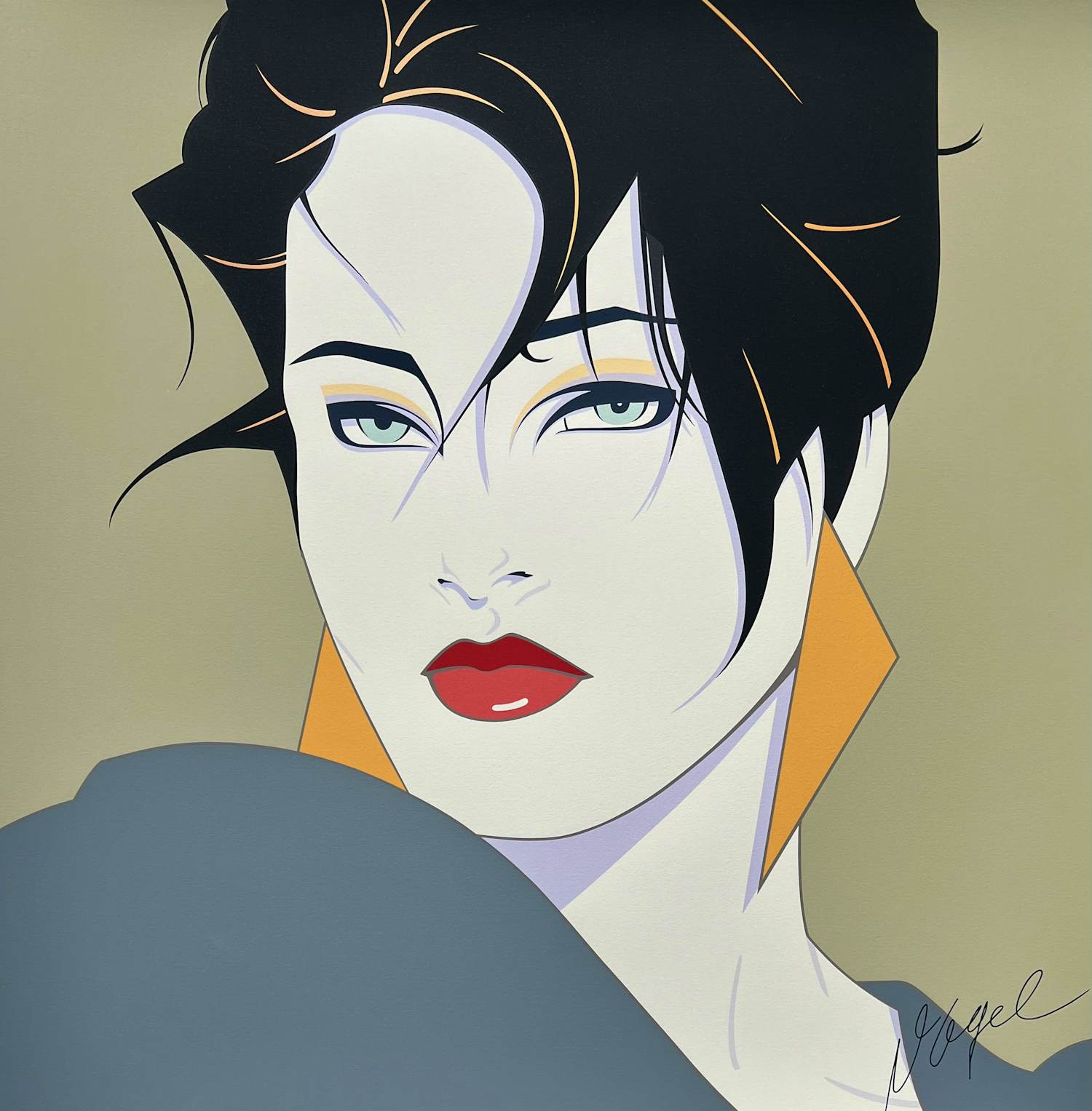 Patrick NAGEL - Patrick Nagel | 'Playboy Series' | 1985 (Popart) kopen? Bied vanaf 20!
