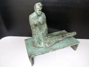 Sjer Jacobs - liggend naakt in BRONS kopen? Bied vanaf 325!