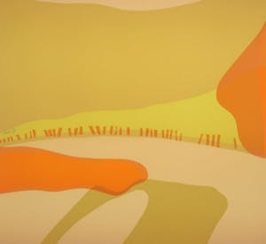 Harr Scheffer - Linosnede, Lentelandschap kopen? Bied vanaf 1!