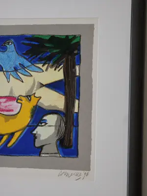 Corneille - Scene Champetre - 171/200 - 1998 - Handgesigneerd kopen? Bied vanaf 400!