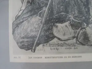 Jan Toorop - Kersttriptiek 1908. kopen? Bied vanaf 85!