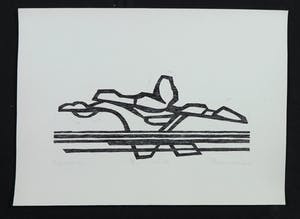 Paul Overhaus - Houtsnede, Lot van vier voorstellingen kopen? Bied vanaf 1!