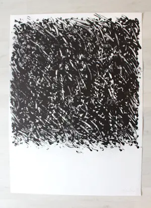 Günther Uecker - Lithographie - Auflage von 100 - handsigniert - (85 x 62 cm) kopen? Bied vanaf 899!