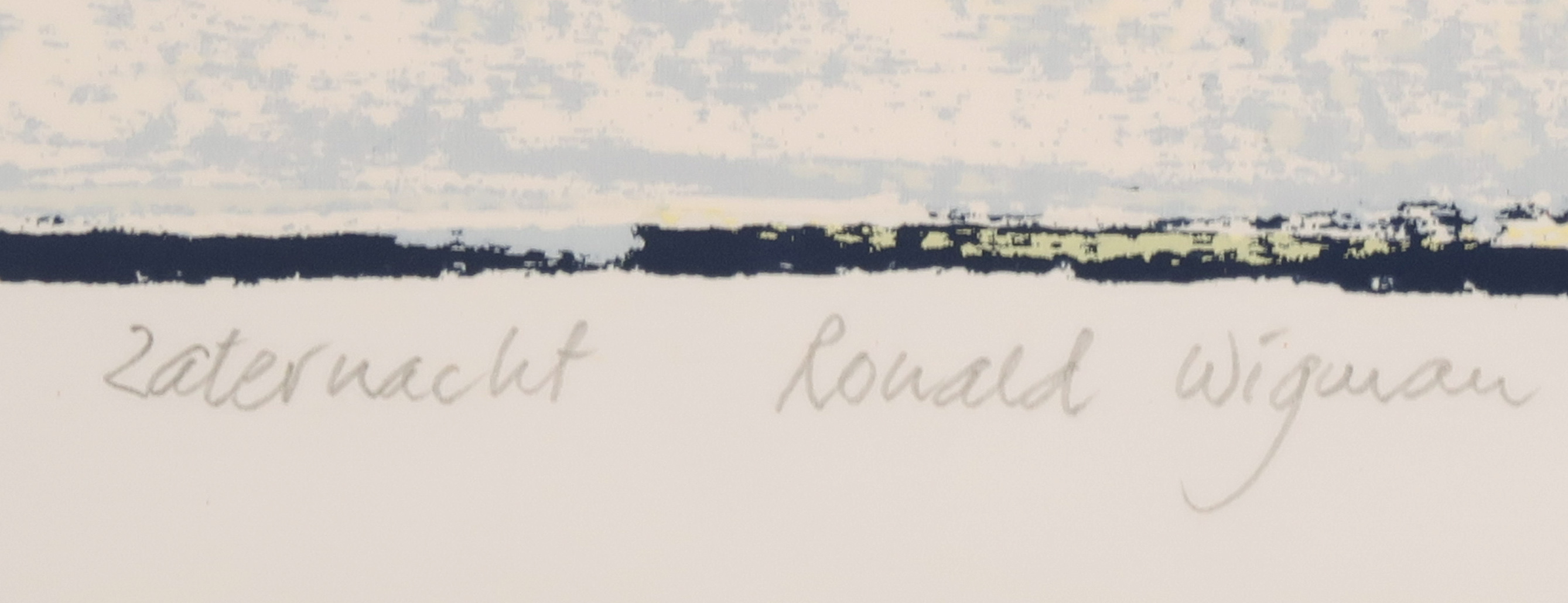 Ronald Wigman - Litho, Zaternacht kopen? Bied vanaf 1!