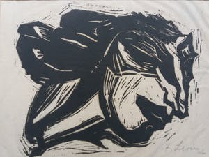 Julo Levin - abstracte compositie kopen? Bied vanaf 15!