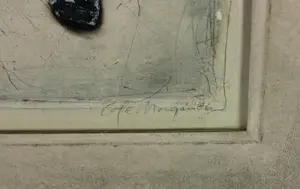 Cole Morgan - Gemengde techniek op board, CXXXCIII - Ingelijst kopen? Bied vanaf 1200!