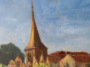 Jacques Méchin - Vue fusé (op zijn geboortedorp) kopen? Bied vanaf 1!