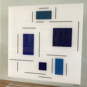 Genevieve Claisse - Mixed media op perspex - Gesigneerd - Oplage EA kopen? Bied vanaf 245!