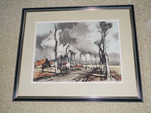 Ferdinand Luigini - Gekleurde Ets - La route de Dunkerque kopen? Bied vanaf 75!