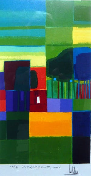 Ton Schulten - Voorjaarsgroen II 2003 kopen? Bied vanaf 80!