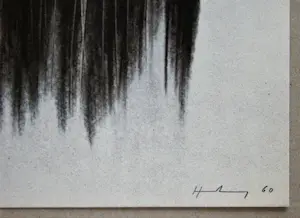 Hans Hartung - Pastel P. 1960-76 - Offsetlithografie gesigneerd - 1961 kopen? Bied vanaf 120!