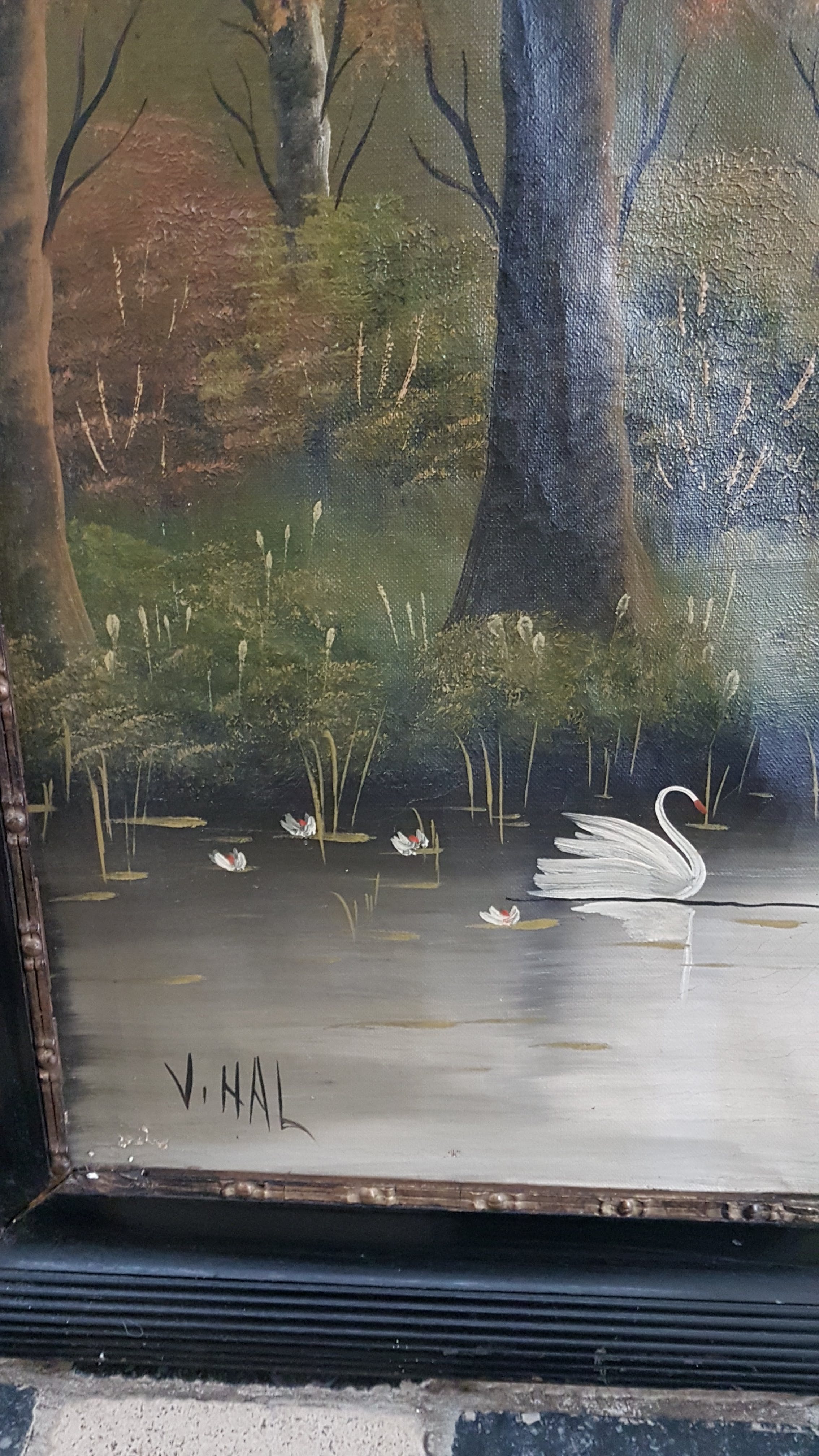 Niet of onleesbaar gesigneerd - Zwaan  kopen? Bied vanaf 1!