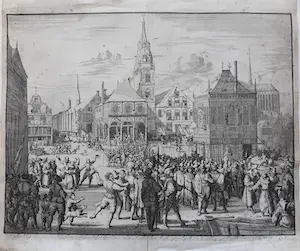 AcheterJan Luyken - D'afbeelding hoe men de Magistraet en geestelykheyt der stadt Amsterdam? Enchérissez de 18!