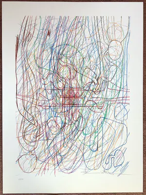 Hermann Nitsch - ohne Titel kopen? Bied vanaf 500!