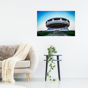 Niet of onleesbaar gesigneerd - Wall Art alu di-bond "Buzludzha" kopen? Bied vanaf 1!