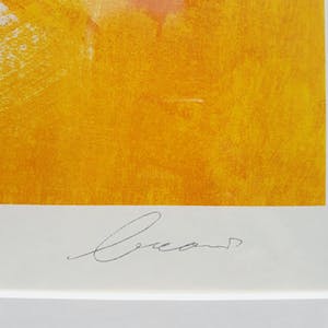 Eugene Brands - Abstracte compositie, zeefdruk (mooi ingelijst) kopen? Bied vanaf 175!