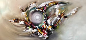 Gena - Abstract Time kopen? Bied vanaf 300!