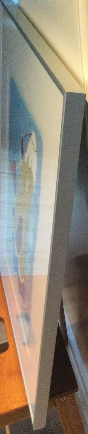 Geke uit de Bosch - Luchtkasteel - 'een hapje wolk' | kleuren zeefdruk (ingelijst) kopen? Bied vanaf 39!